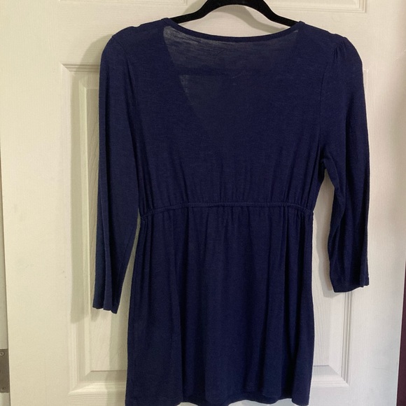 INC Navy Top - International Concepts - Picture 4 of 4